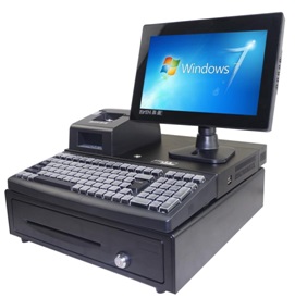 超市收银一体机